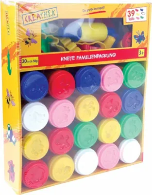 Image de CR Pâte à modeler Super Pack 1140g + accessoires