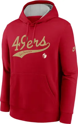 Obrázok produktu pre Pánská mikina Nike Men's NFL San Francisco 49ers Nike Club Fleece Pullover Hoodie red - L