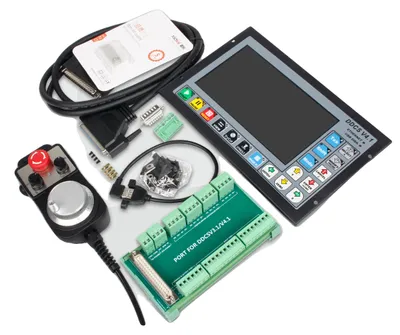 Obrázek produktu pro Řízení pohybu CNC, podpora 4 os, řízení 500 kHz, sada pro 4 osy