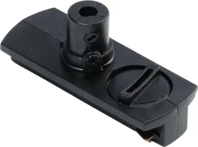 Produktbild von Qub Pendelleuchtenadapter - Schwarz - 1-Phasen - Schienenadapter für Deckenbeleuchtung - Einfache Montage