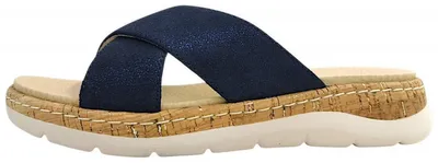 Produktbild von Jana Pantolette Blau in Gr. 41