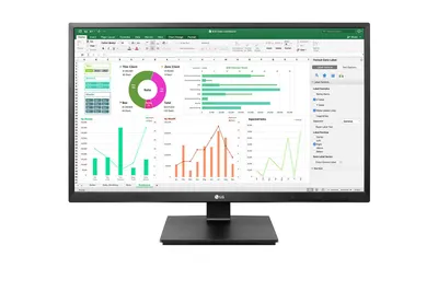 Produktbild von LG 27BN55UP-B - LED-Monitor - 68.4 cm (27") - 3840 x 2160 4K @ 60 Hz - IPS - 300 cd/m²