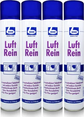 Produktbild von Dr. Becher Luft Rein Aerosol 500ml entfernt unangenehme Gerüche (4er Pack)