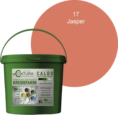 Produktbild von Contura BeGreen 1Kg. Kreidefarbe Shabby Chic Möbellack - 17 Jasper