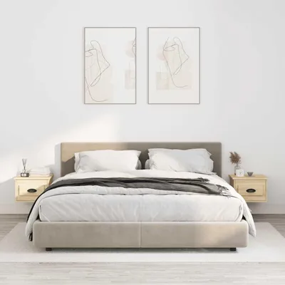 Obrázek produktu pro vidaXL Nástěnné noční stolky 2 ks Dub Sonoma 41,5x36x28 cm