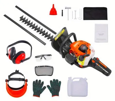 Image de Taille-haies – Taille-haies à essence – Moteur 26cc – Longueur de coupe : 58 cm