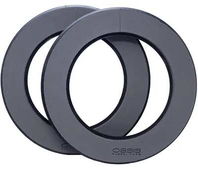Produktbild von OASIS BLACK NAYLOR BASE Ring und Kranz – Ø 30 bis 40 cm, 2 Stück 35 cm
