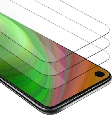 Produktbild von Cadorabo 3x Panzer Folie für Motorola ONE action Schutzfolie in Transparent Folie Tempered Display-Schutzglas