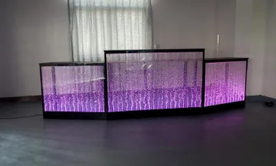 Obrázek produktu pro Tresen Regal Bar Wasser Wand Säule Beleuchtete Theke Regale Möbel Wasserwände