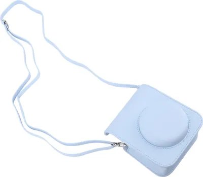 Obrázok produktu pre Mini puzdro na instantný fotoaparát zPolyuretáns nastaviteľným ramenným popruhom pre Fujifilm Instax 12 Blue