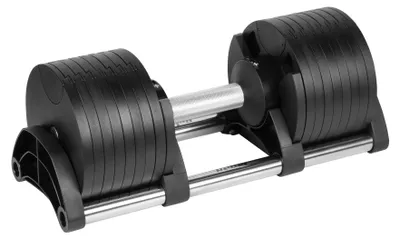 Einstellbare Gusseisen-Hantel Rebel Active, 2–36 kg, 16 Einstellungen
