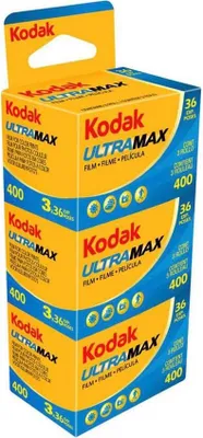 Image de Kodak Ultra Max 400 ASA 135-36 3-Pack