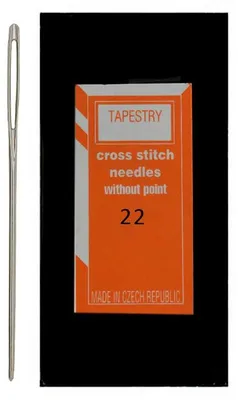 25 Sticknadeln ohne Spitze 22