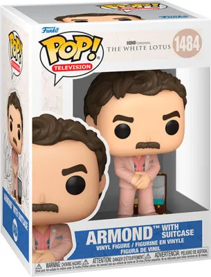 Produktbild von Funko Spielfigur White Lotus Armond mit Koffer Vinyl Kollektion