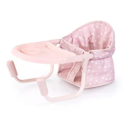 Produktbild von Bayer Design 65911AA Puppentischsitz, Sitz für Puppen mit intergiertem Tablett, für Puppen bis 46 cm