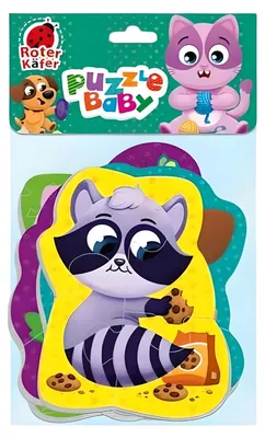 Obrázek produktu pro Pěnové puzzle Domácí zvířata Roter Kafer pro děti