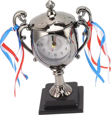 Obrázek produktu pro Retro hodiny,Retro budík,Dekorativní budík,Stolní ornamentní hodiny,Modelové hodiny s trofejí,Studentský budík