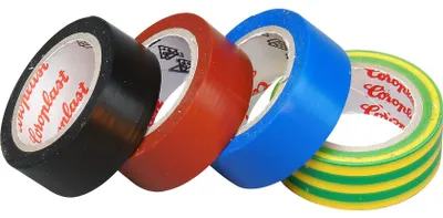 Produktbild von Isolierband, Polyvinylchlorid (PVC), 15mm, 4,5m, mehrfarbig, -10-105°C, 321900087