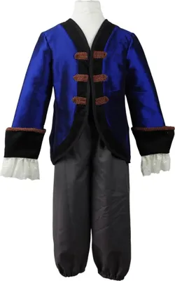 Produktbild von Kinder-Piratenkostüme - Commodore Piratenjacke, Hose und Hut, 3-4 Jahre