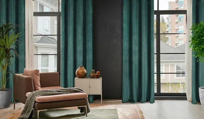 Produktbild von Vorhang Samt 140x250cm Beige Eurofirany Eliza Ösen Gardine Kälteschutz