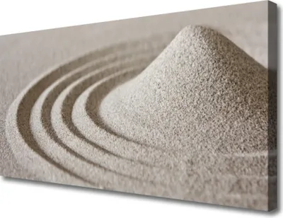 Produktbild von Tulup Leinwand-Bilder 100x50 Wandbild Canvas Kunstdruck Sand Kunst