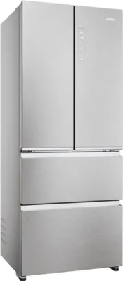 Produktbild von Haier HFR3718ENMM, 402 l, SN-T, 6 kg/24h, E, Fresh Zone Fach, Edelstahl