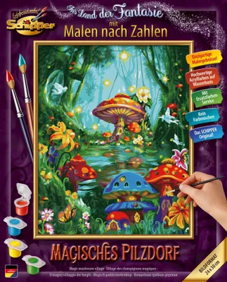 Produktbild von Schipper Malen nach Zahlen - Magisches Pilzdorf