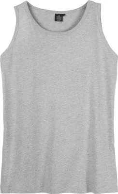 Produktbild von Ahorn Sportswear Achselshirt Übergröße grau melange