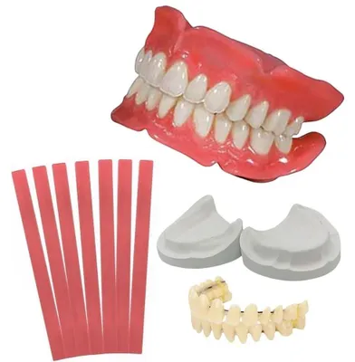 Produktbild von Zahnersatz, Do-it-Yourself-Kit, wiederverwendbare temporäre Lösung, 1Set