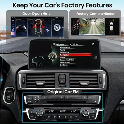 Immagine prodotto di Autoradio wireless con CarPlay - 4G, 6-128GB di memoria - Schermo da 8,8 pollici - Android 13