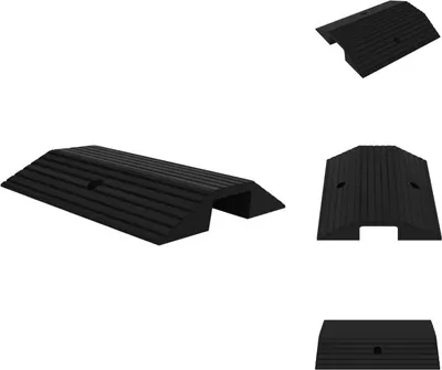 Zdjęcie produktu dla vidaXL Podkładka pod most 49x40x8 cm gumowa - Znaki drogowe