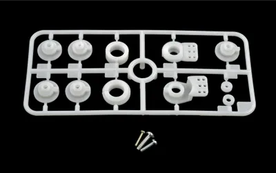 Produktbild von Servosaver-Set Standard weiß für RC Modellautos