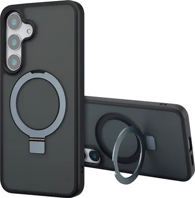 Immagine prodotto di Accezz Ring Stand Backcover con MagSafe Samsung Galaxy S25 Plus - Nero