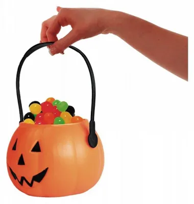 Image de PartyPro Seau Citrouille rond halloween