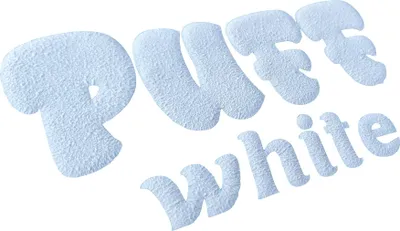 Produktbild von Signmart - PUFF Flexfolie / HTV in 20 x 30cm - WHITE