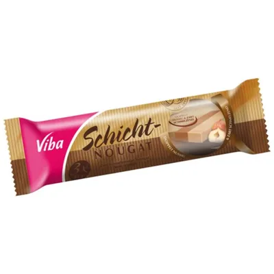 Produktbild von Viba Schicht-Nougat Stangen 3x40g