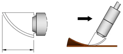 Produktbild von JBC Lötspitze Serie C245 Klingenform, C245138/12,0 mm, Rundklinge C245138