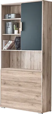 Produktbild von Bettkastenelement in Eiche mit graphit CANTON-43