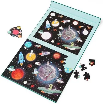 Immagine prodotto di Puzzle magnetico e gioco 2 in 1 Cosmos