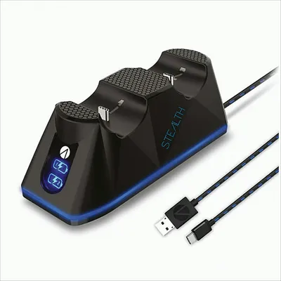 Immagine prodotto di PS5 Ladestation TWIN Dock di ricarica nero STEALTH