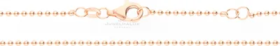 Produktbild von JuwelmaLux Kette für Anhänger Sterling Silber 925 rosévergoldet JL18-05-0165