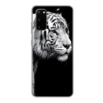 Produktbild von MuchoWow® Handyhülle Schutzhülle Hülle für Samsung Galaxy S20 Tiger - Wilde Tiere - Licht Silikon Softcase Handy Hülle - Bild