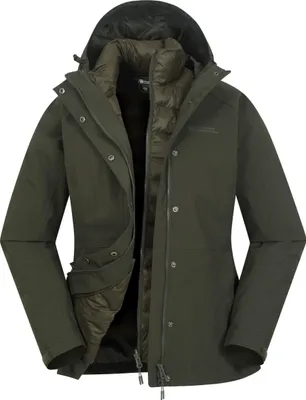 A studio shot of a women's jacket.