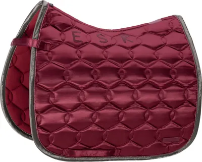 Produktbild von Eskadron Schabracke " SATIN CONTRAST " Form - Dressur Farbe - rustic red