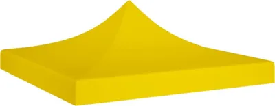Produktbild von Partyzelt-Dach 3x3 m Gelb 270 g/m²