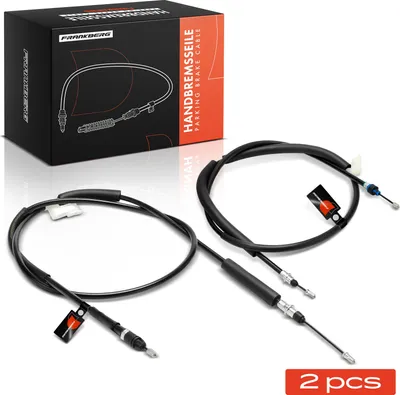 Produktbild von Frankberg 2x Seilzug Feststellbremse Hinterachse beidseitig für Mazda 3 Stufenheck BK 1.3L 2003-2009