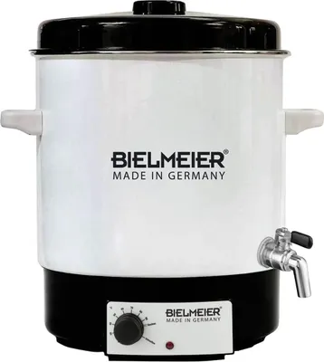Produktbild von BIELMEIER Einkochautomat einwecken Emaille 29 Liter 2000 W Auslaufhahn BHG 680.2