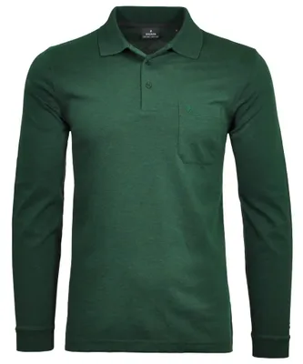 Produktbild von Ragman Softknit-Polo langarm