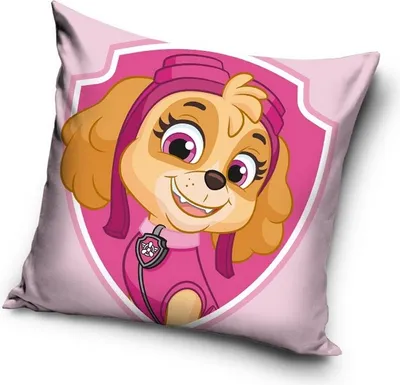 Produktbild von Psi Patrol Kissen 40x40cm SKY Rosa