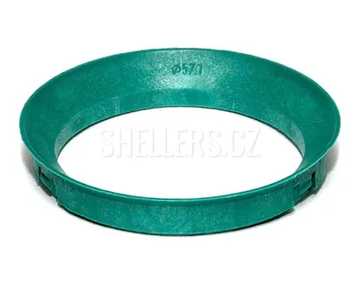 Obrázok produktu pre Centrovací krúžok kolesa 68,0 / 57,1 104.0200.054, plast, presah kužeľa 4 mm